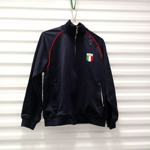 Italy Soccer Football Track Jacket By New Gear Med